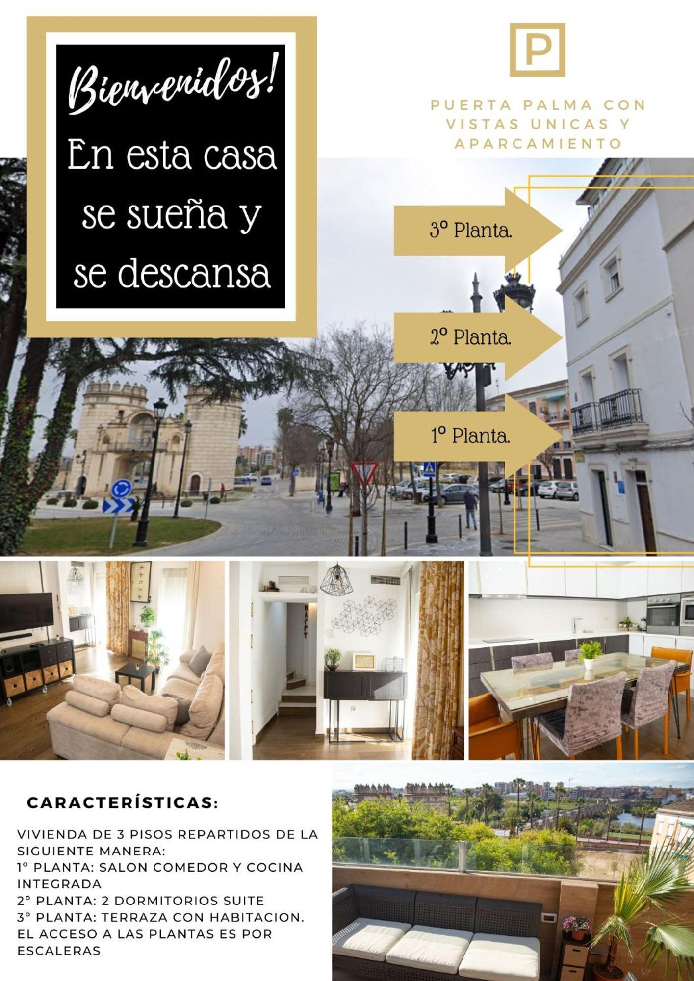 Alojamientos Puerta Palma Con Vistas Y Parking บาดาฮอส ภายนอก รูปภาพ